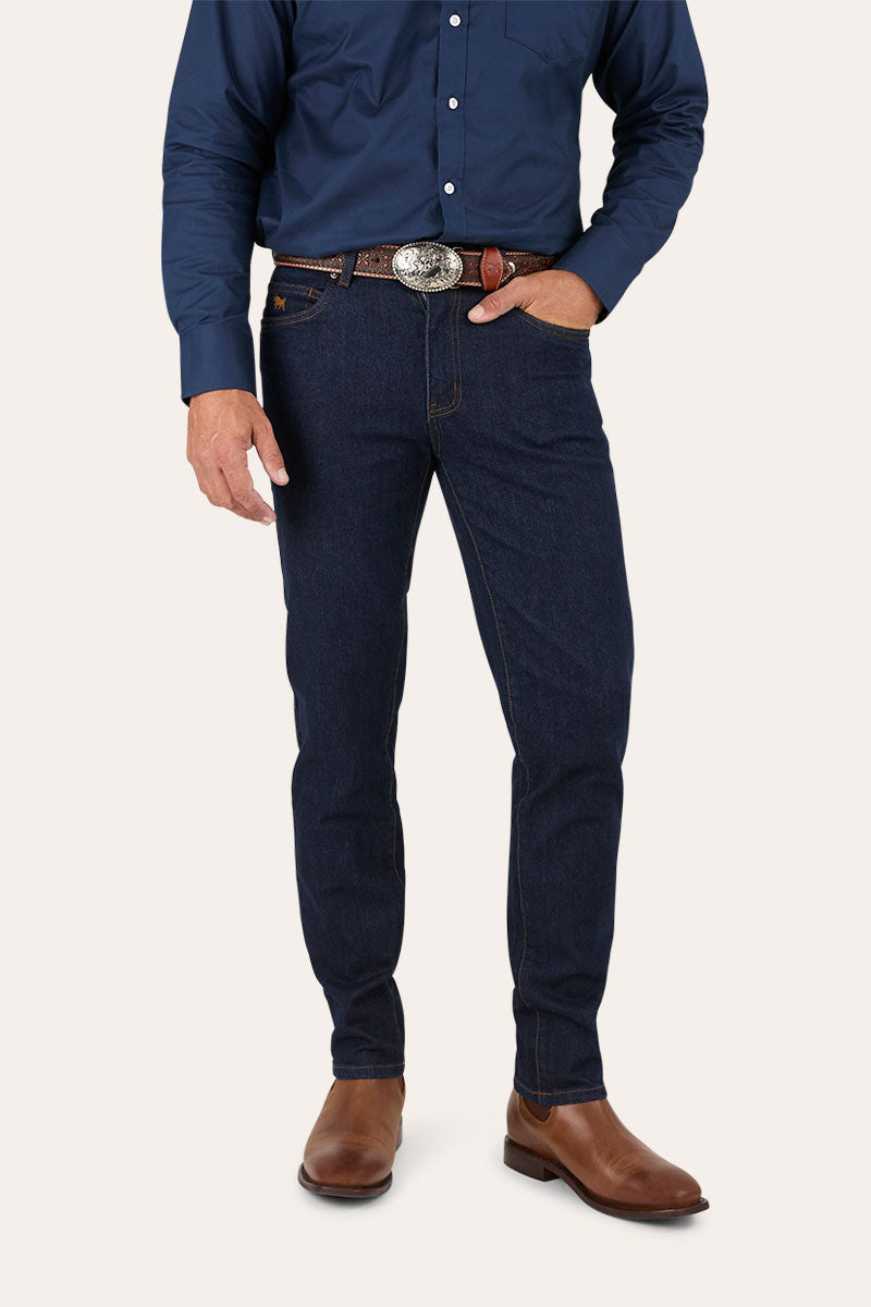 Burke Mens Tapered Leg Jeans