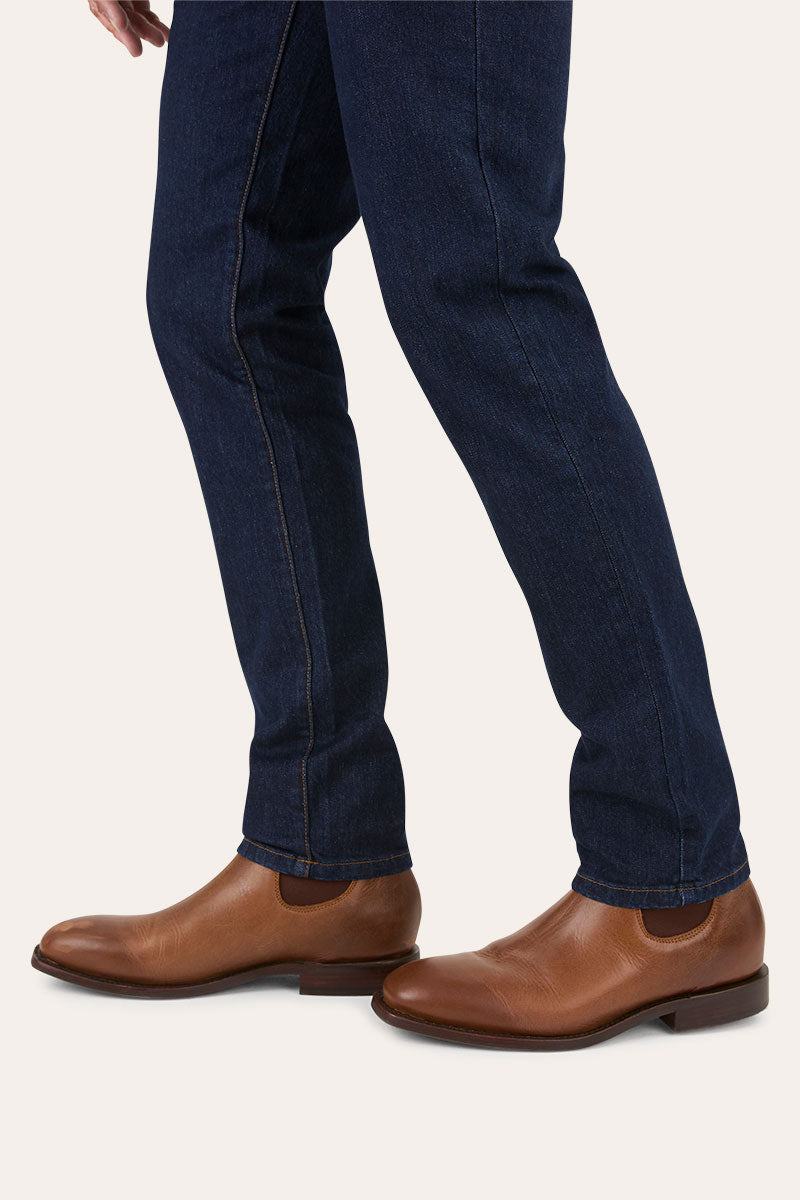Burke Mens Tapered Leg Jeans