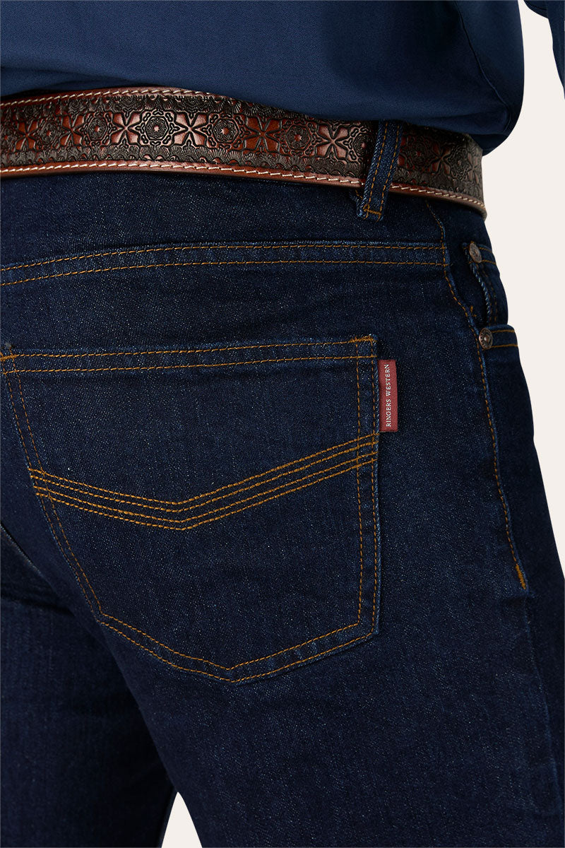 Burke Mens Tapered Leg Jeans