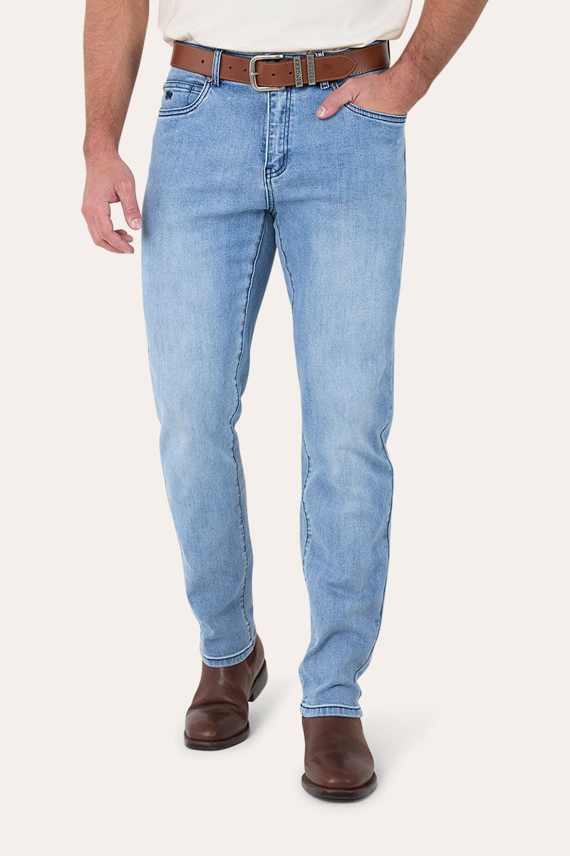 Burke Mens Tapered Leg Jeans
