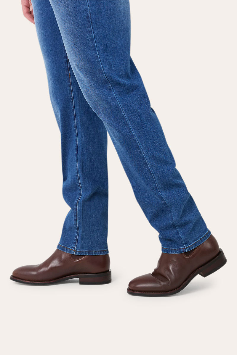 Burke Mens Tapered Leg Jeans