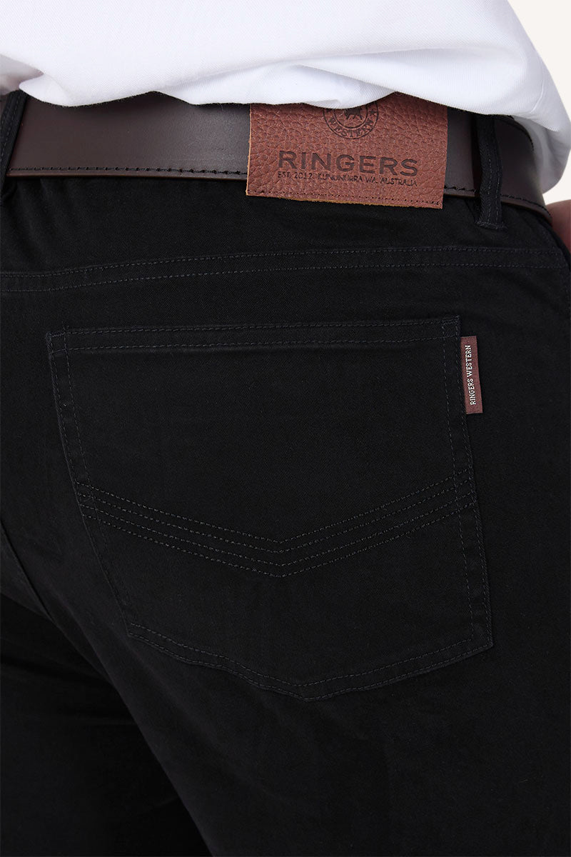 Avondale Mens 5 Pocket Stretch Drill Jeans