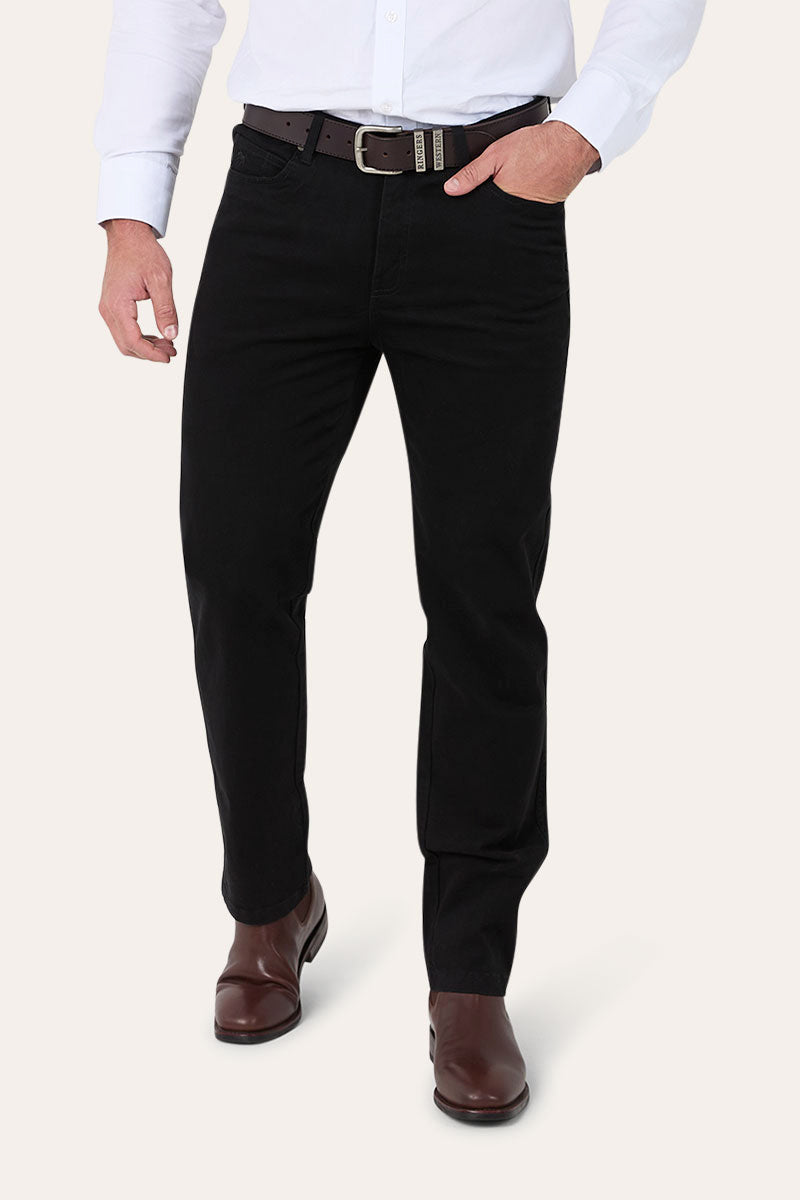Avondale Mens 5 Pocket Stretch Drill Jeans