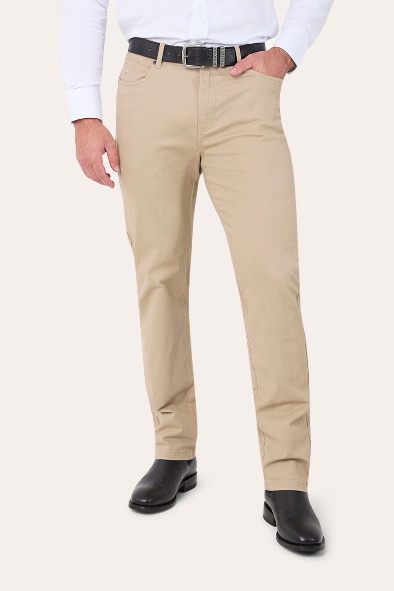 Avondale Mens 5 Pocket Stretch Drill Jeans