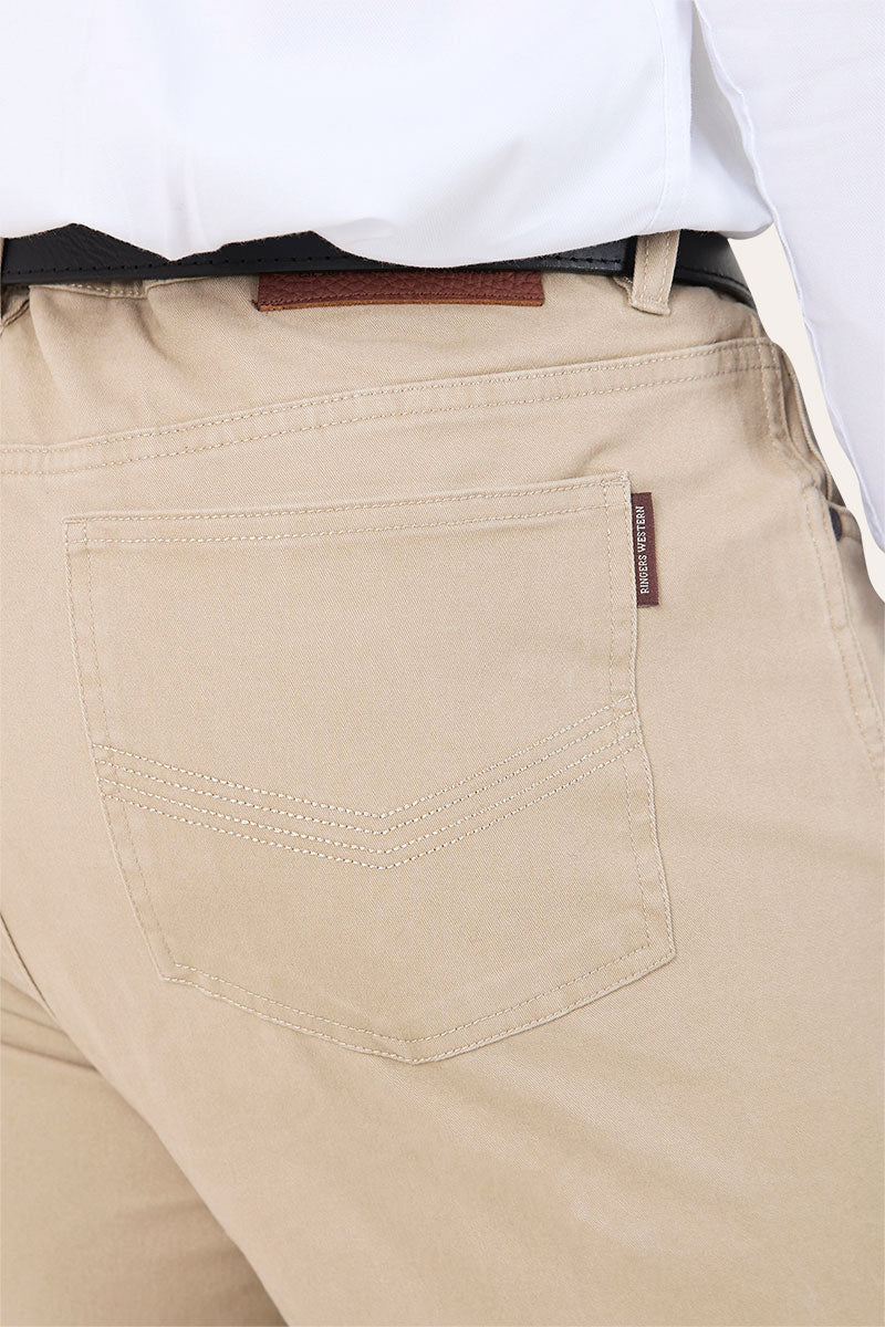 Avondale Mens 5 Pocket Stretch Drill Jeans
