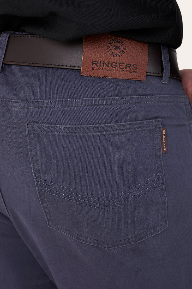 Avondale Mens 5 Pocket Stretch Drill Jeans