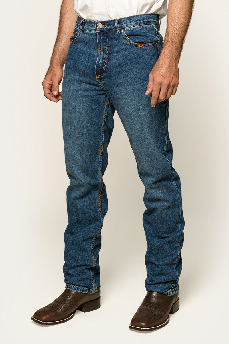 Barrington Mens Slim Fit Mid Rise Jean