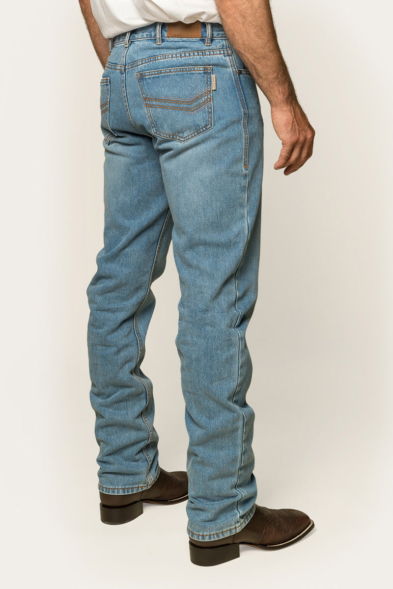 Barrington Mens Slim Fit Mid Rise Jean