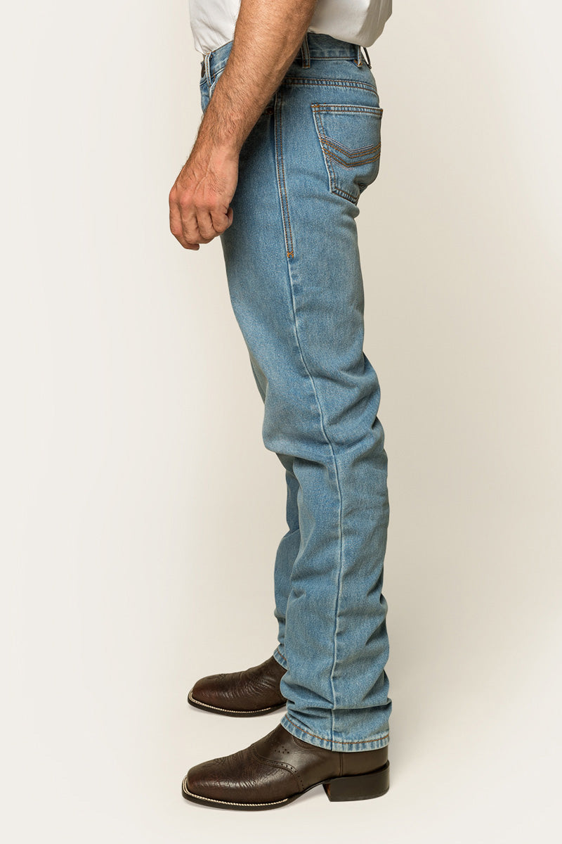 Barrington Mens Slim Fit Mid Rise Jean