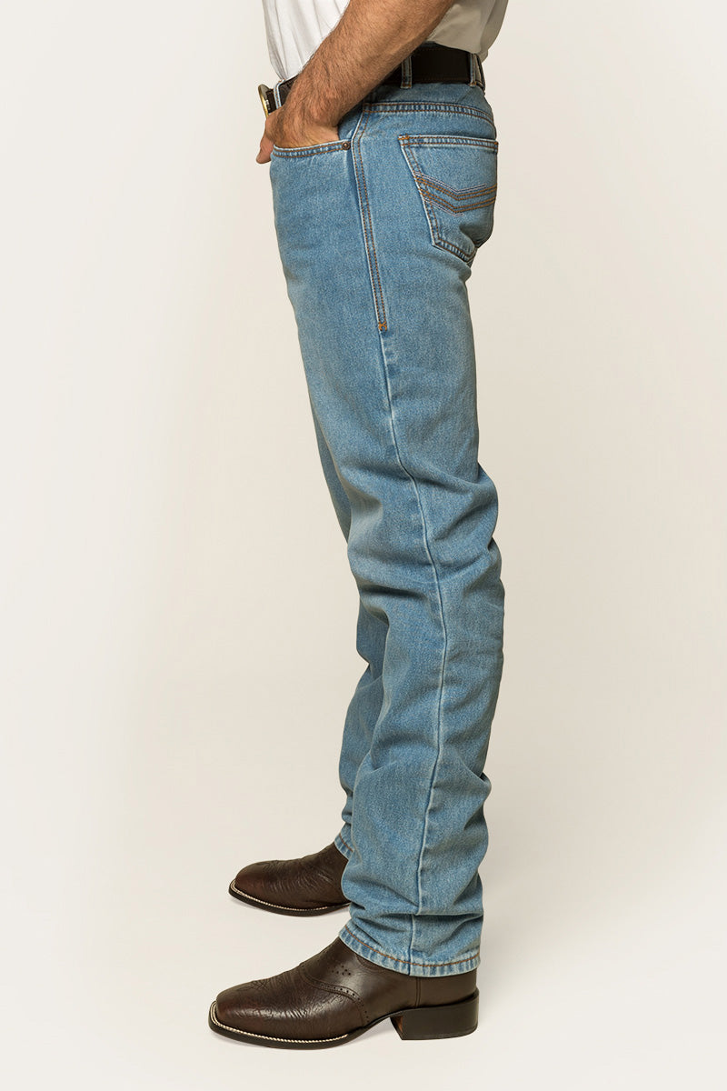Barrington Mens Slim Fit Mid Rise Jean