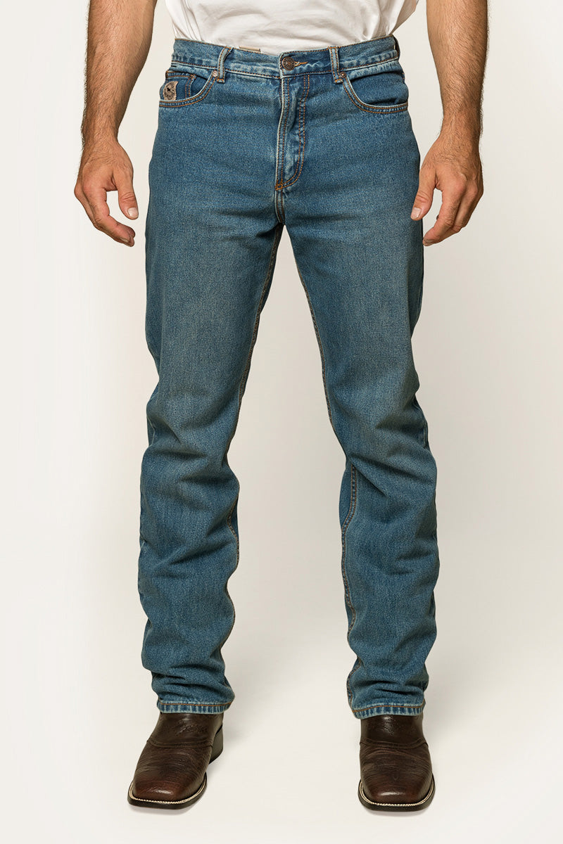 Barrington Mens Slim Fit Mid Rise Jean