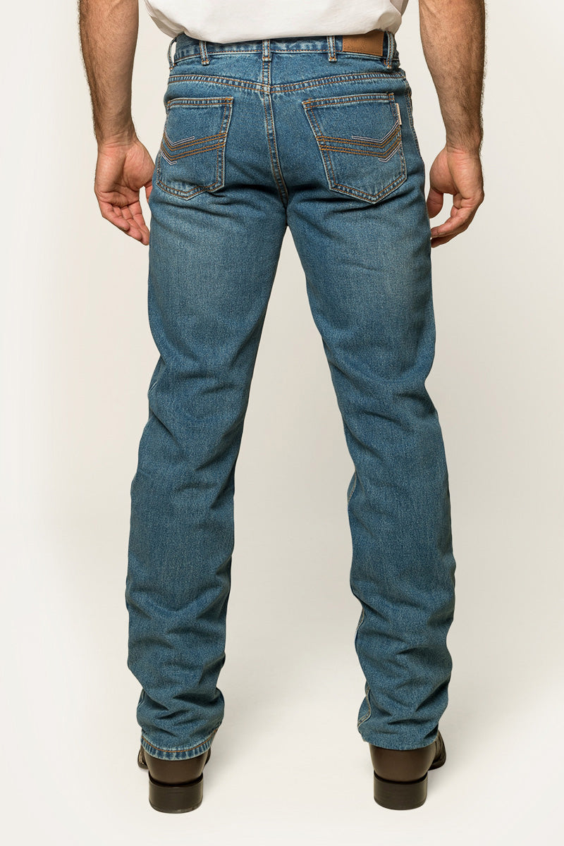 Barrington Mens Slim Fit Mid Rise Jean