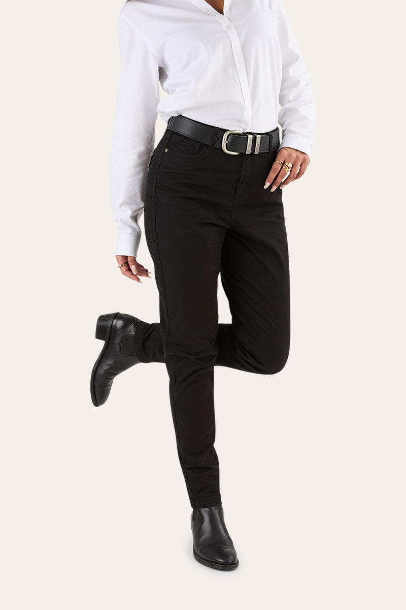 MacKenzie Womens 5 Pocket Stretch Drill Jeans