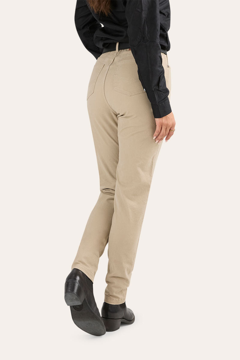 MacKenzie Womens 5 Pocket Stretch Drill Jeans