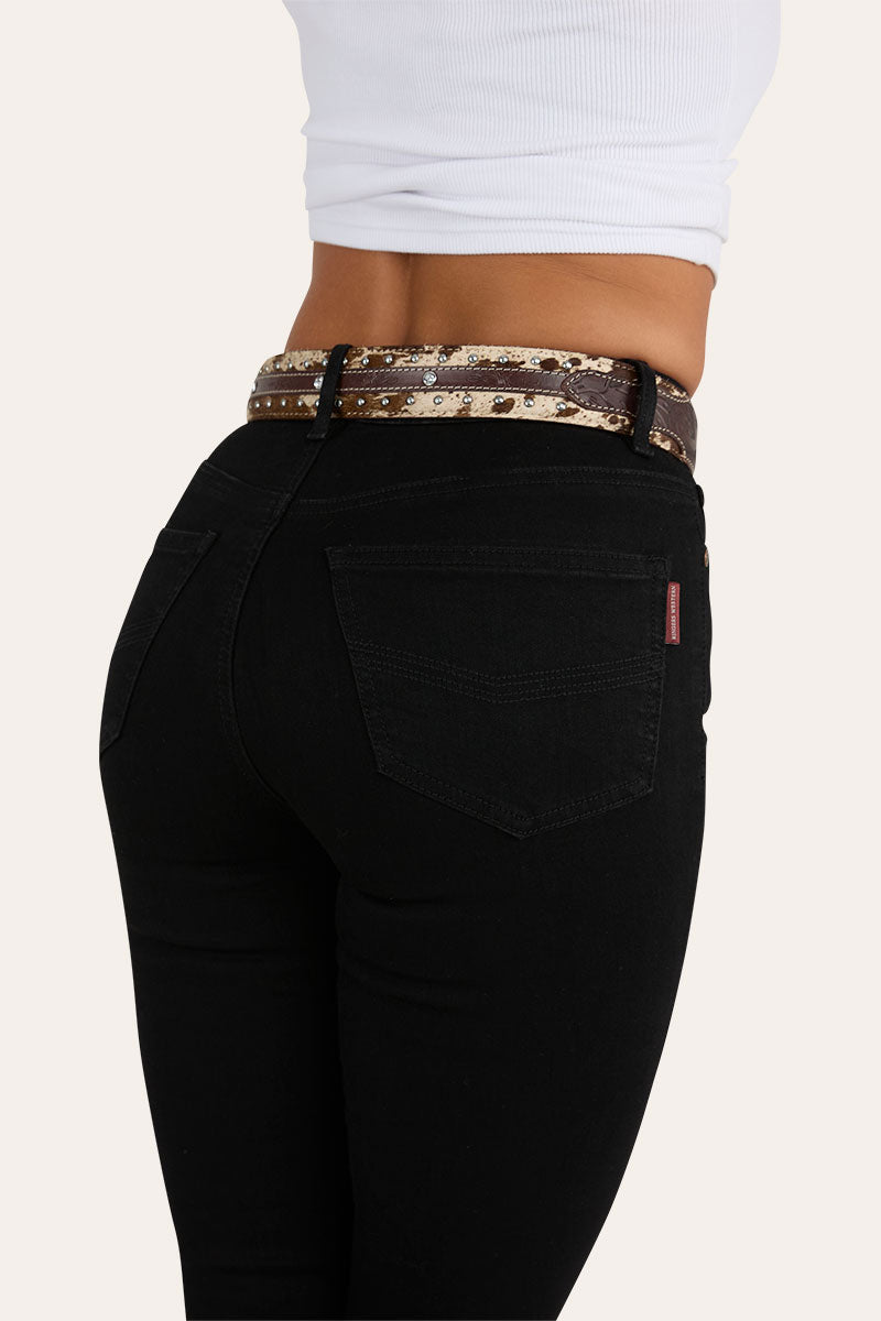 Penny Womens High Rise Bootleg Jean