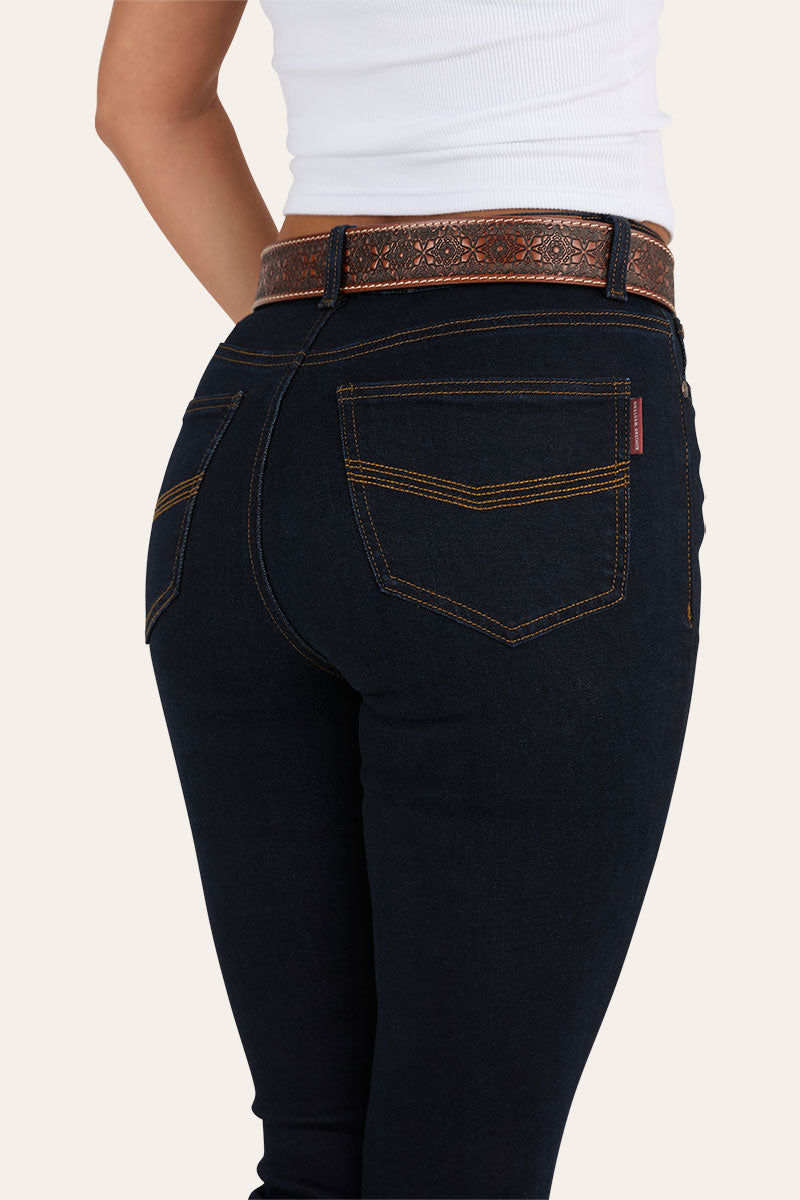 Penny Womens High Rise Bootleg Jean