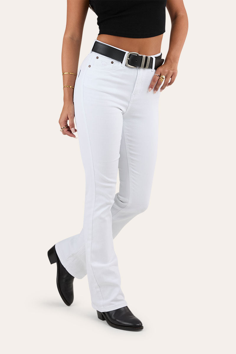 Penny Womens High Rise Bootleg Jean