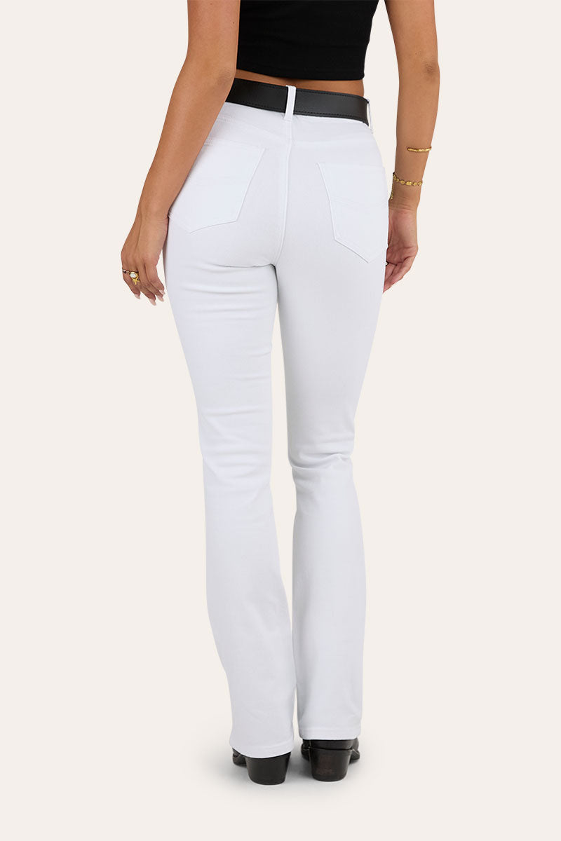 Penny Womens High Rise Bootleg Jean