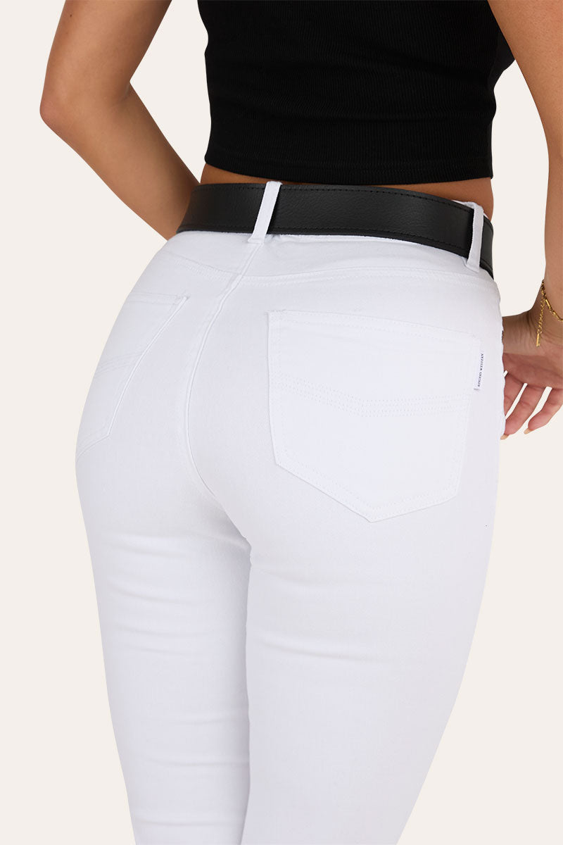 Penny Womens High Rise Bootleg Jean