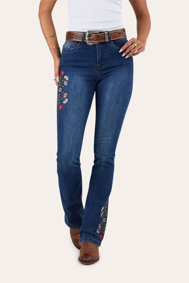 Penny Rodeo Womens High Rise Bootleg Jean