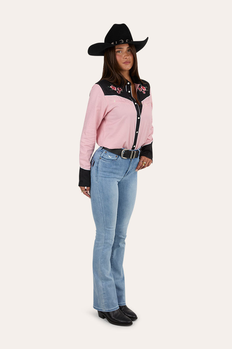Penny Rodeo Womens High Rise Bootleg Jean