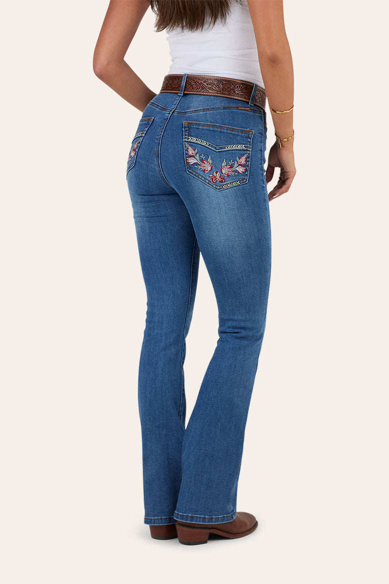 Penny Rodeo Womens High Rise Bootleg Jean