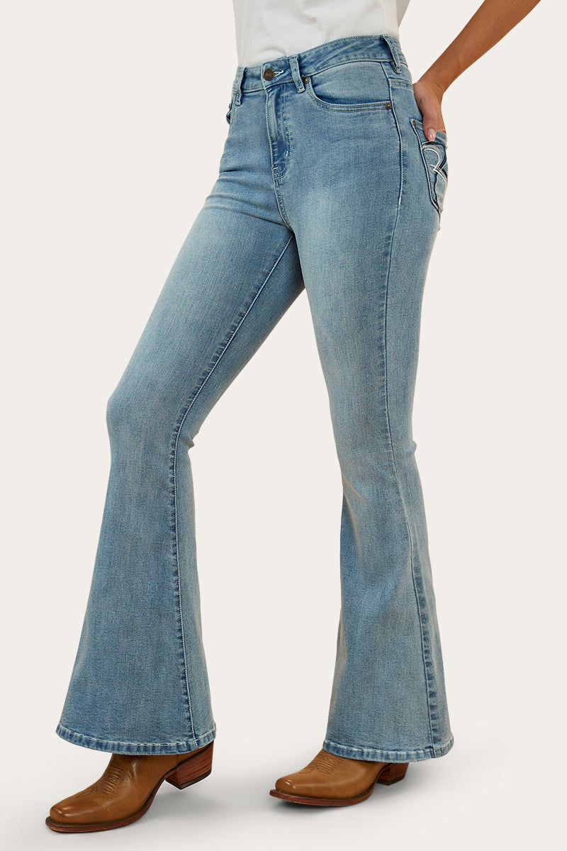 Bowie Womens Flare Jean