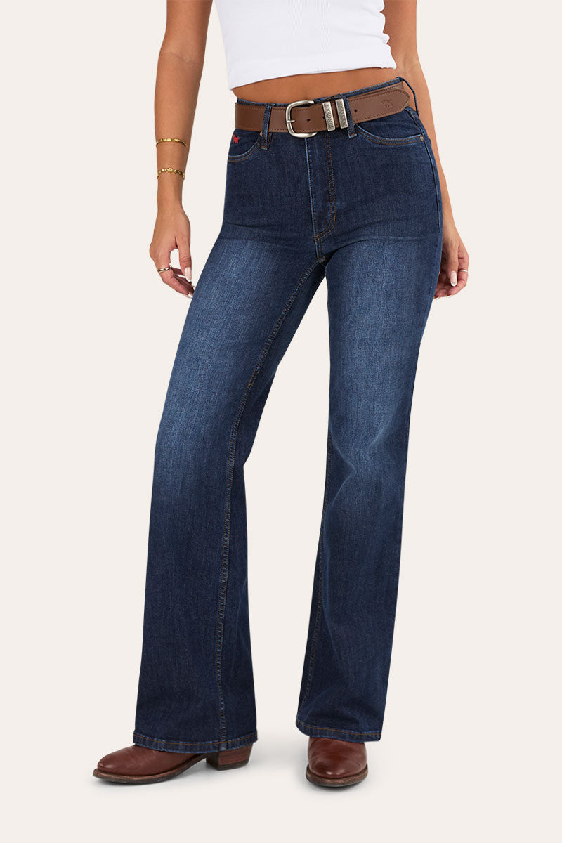 Indi Womens High Rise Bootleg Jean