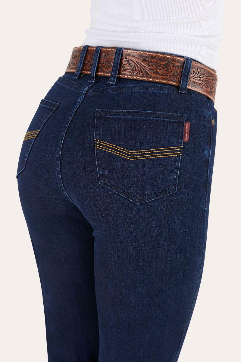 Indi Womens High Rise Bootleg Jean