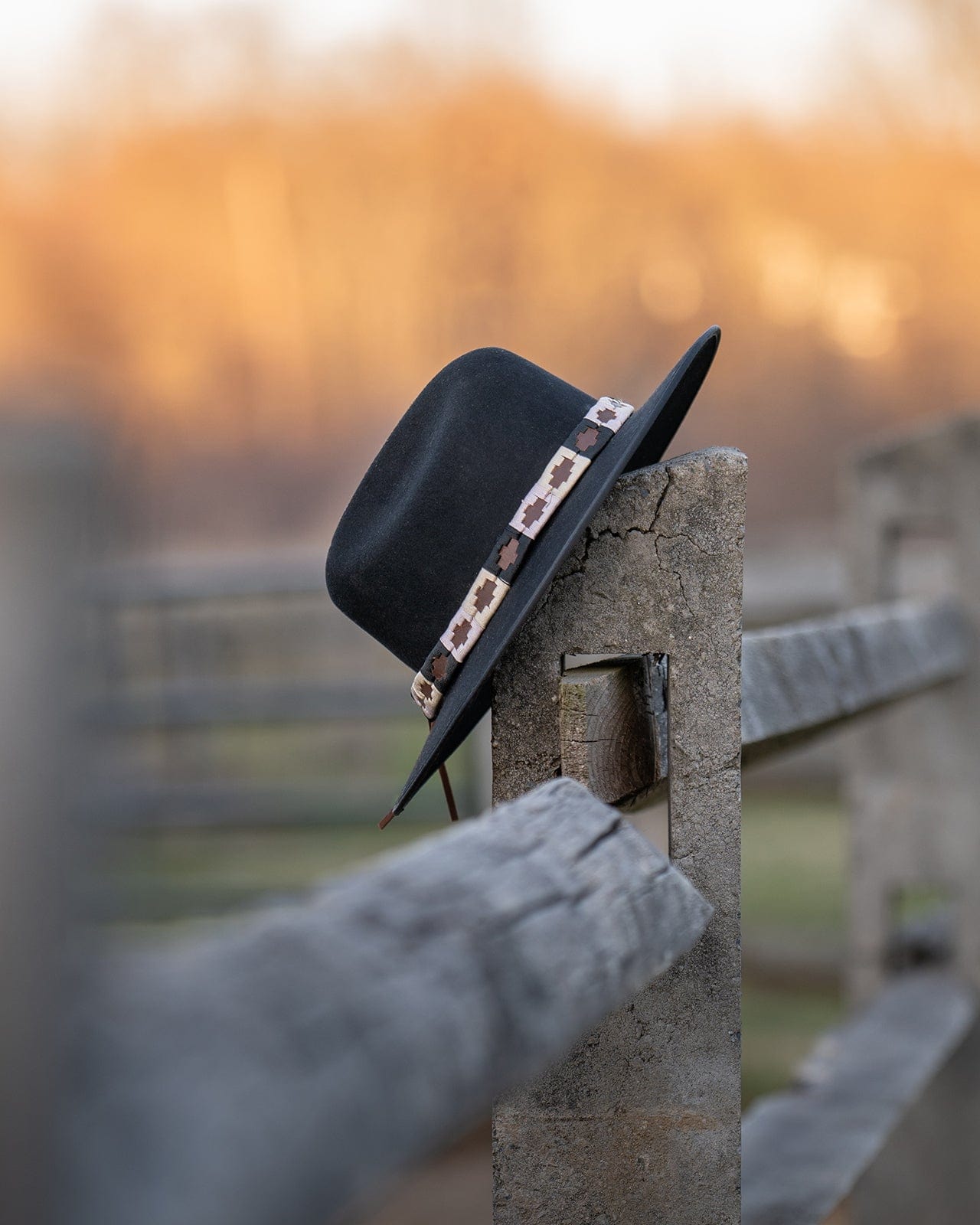 Argentinian Leather Hat Band