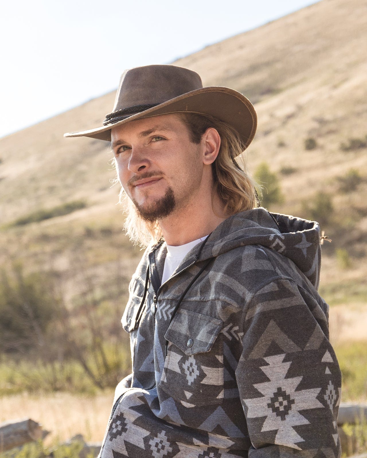 Dawson Leather Hat