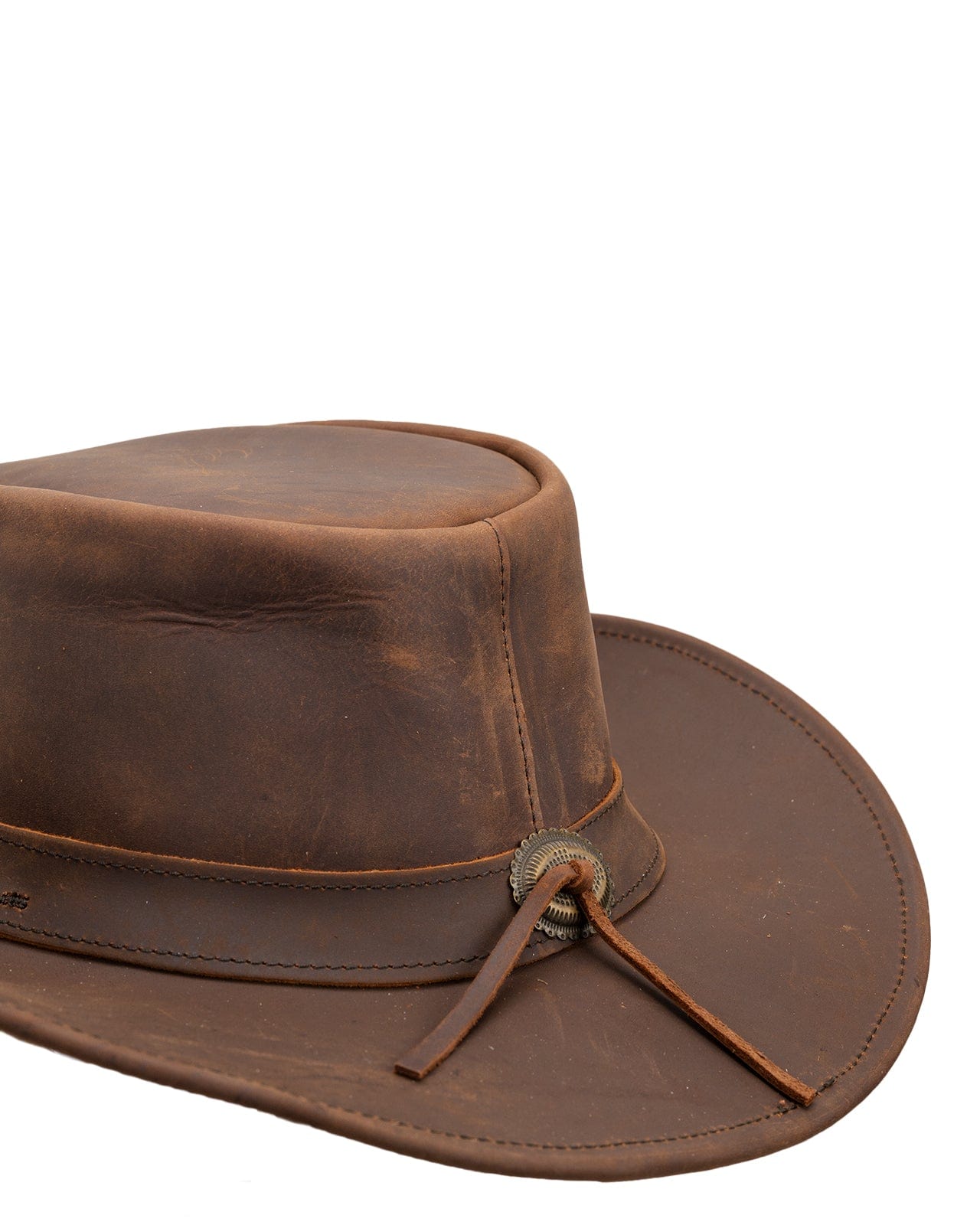 Hemlock Leather Hat