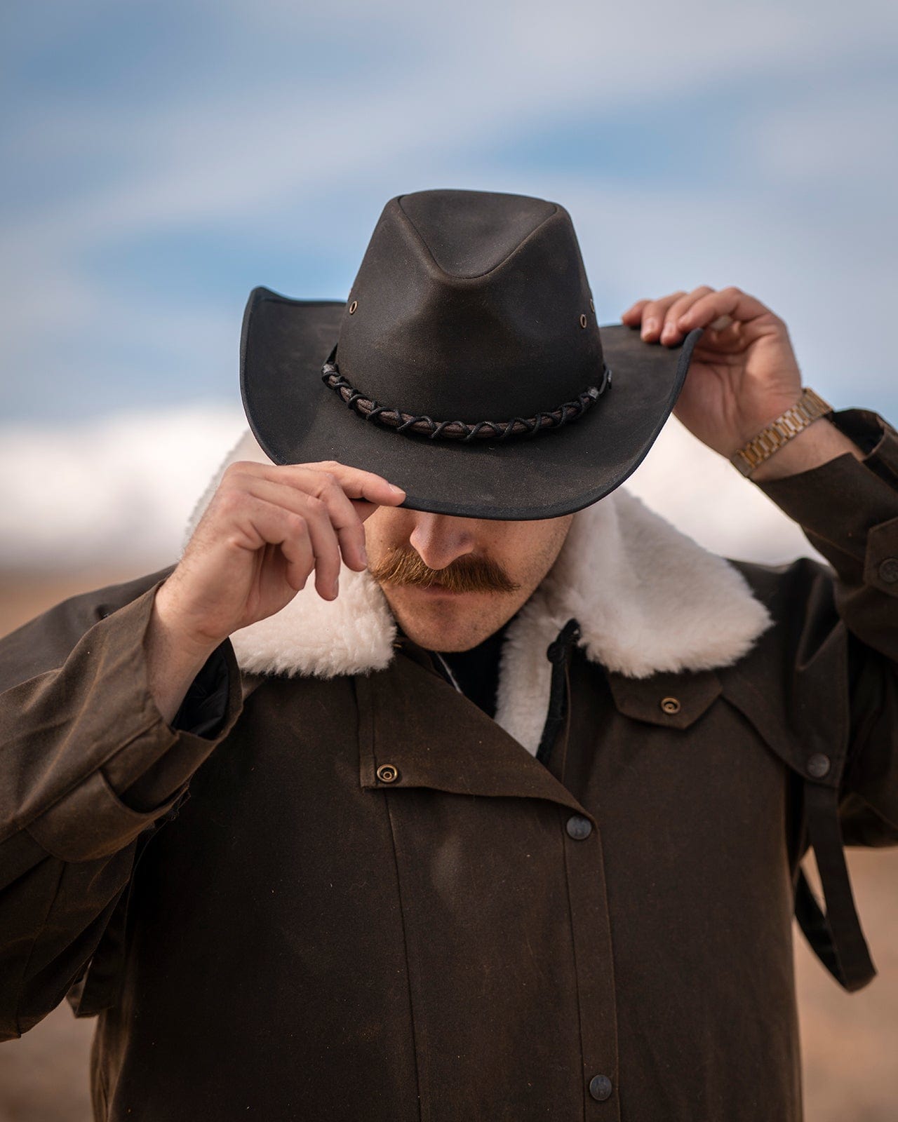 Bootlegger Oilskin Hat