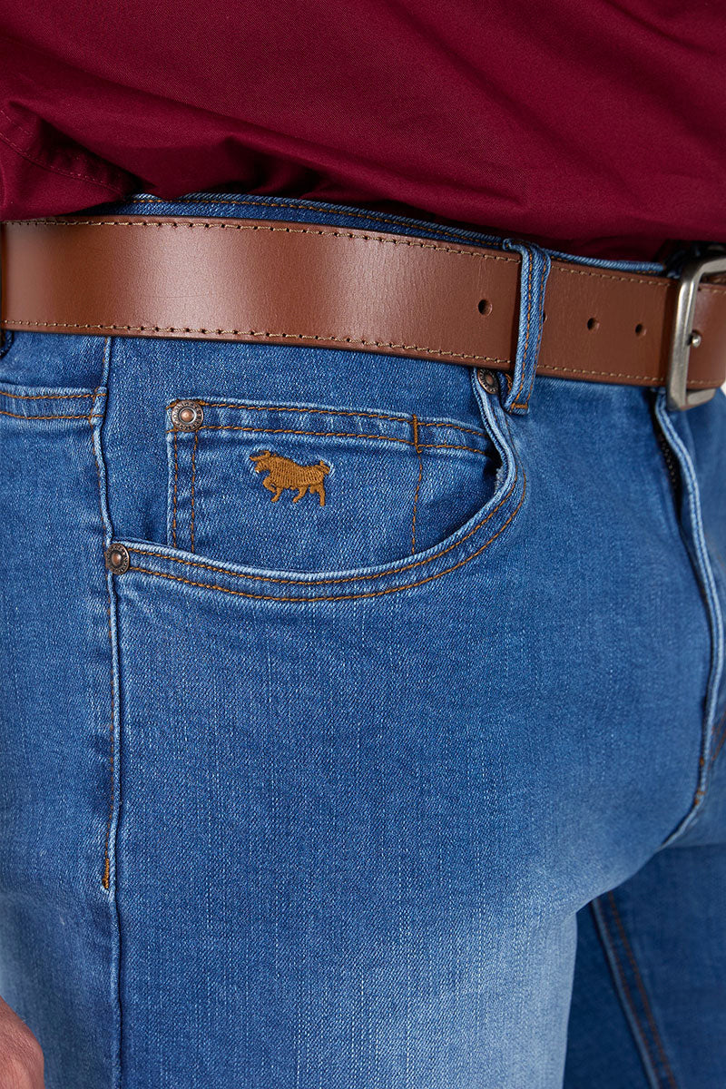 Sturt Mens Relaxed Leg Jeans