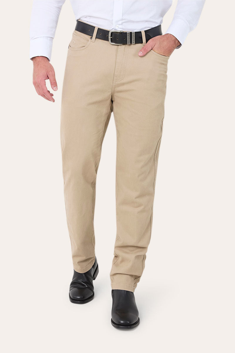 Avondale Mens 5 Pocket Stretch Drill Jeans