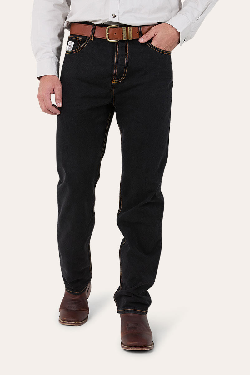 Barrington Mens Slim Fit Mid Rise Jean