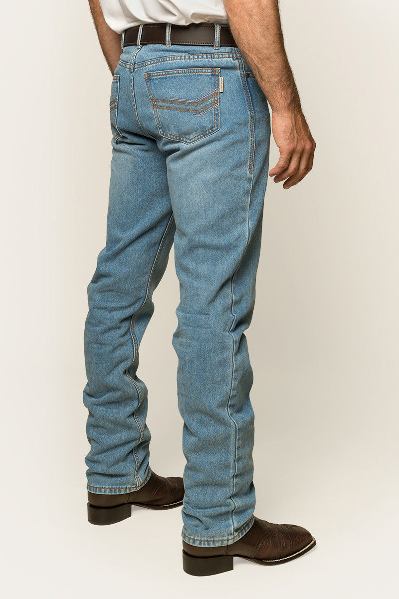 Barrington Mens Slim Fit Mid Rise Jean