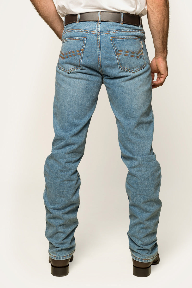 Barrington Mens Slim Fit Mid Rise Jean