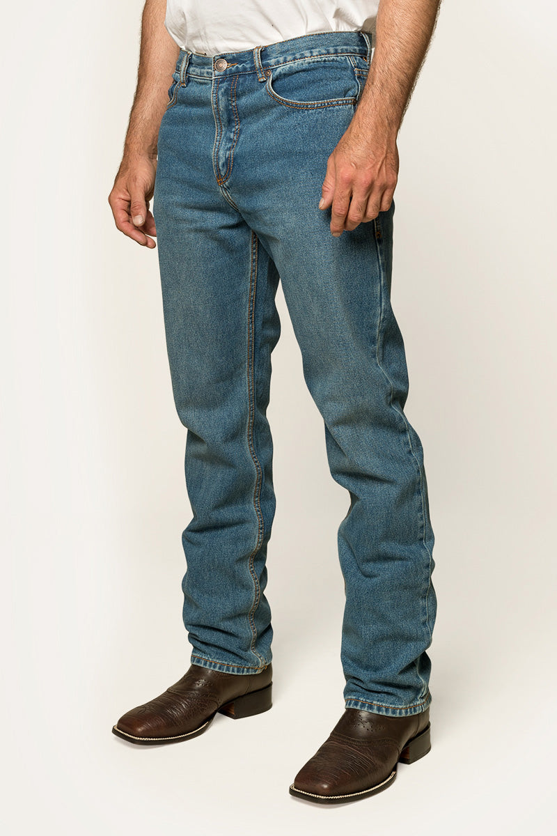 Barrington Mens Slim Fit Mid Rise Jean