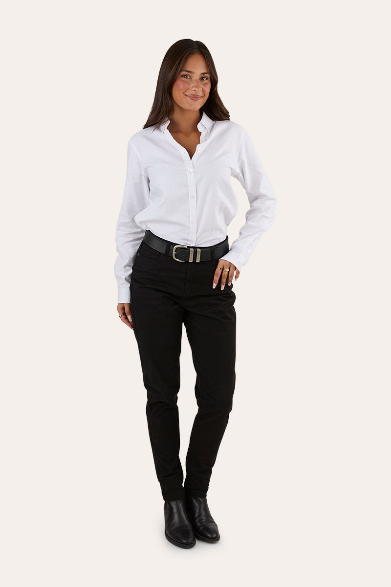 MacKenzie Womens 5 Pocket Stretch Drill Jeans