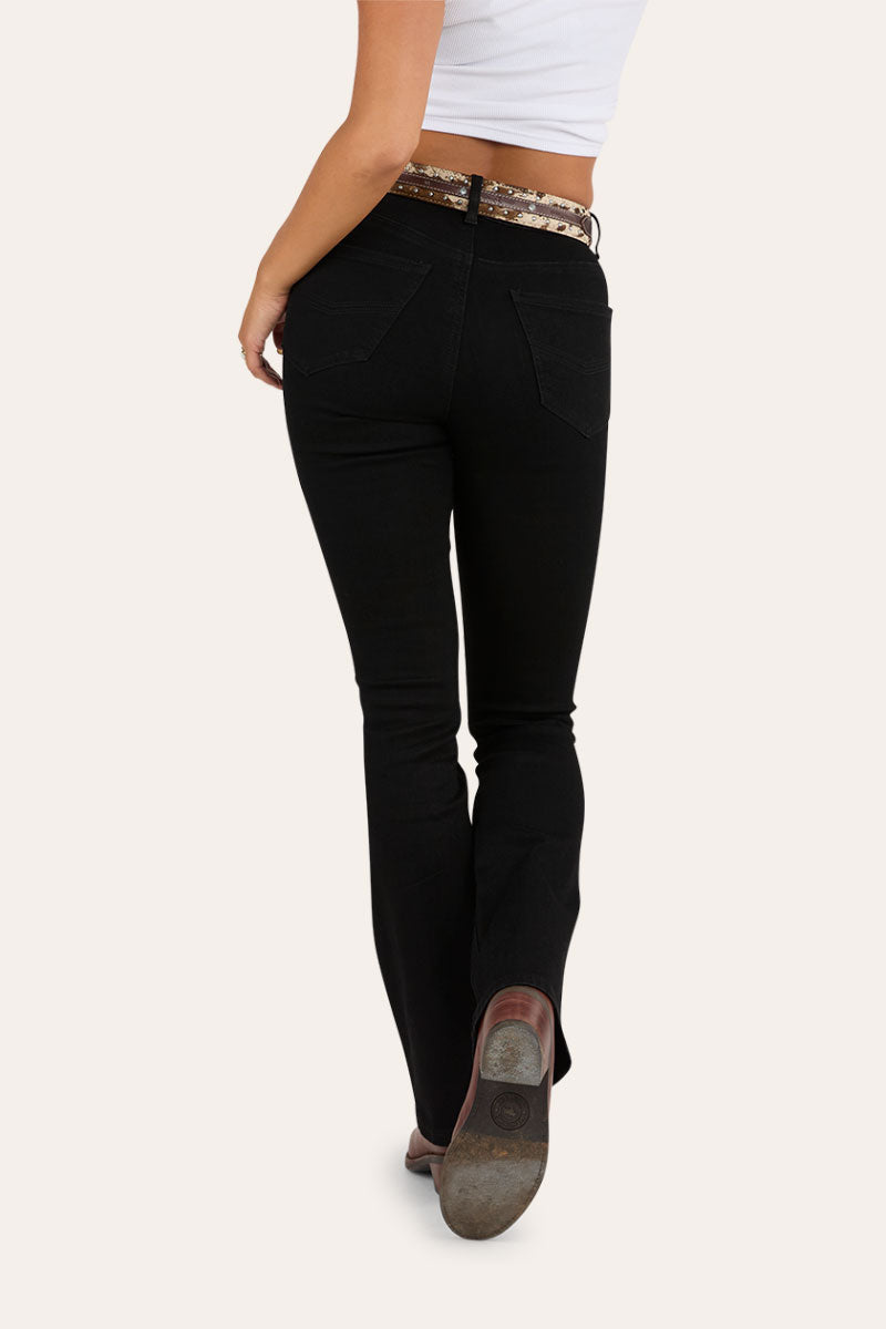 Penny Womens High Rise Bootleg Jean