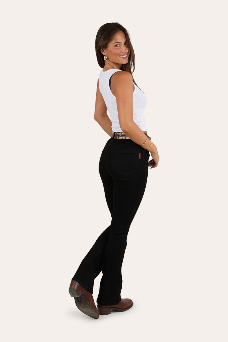 Penny Womens High Rise Bootleg Jean