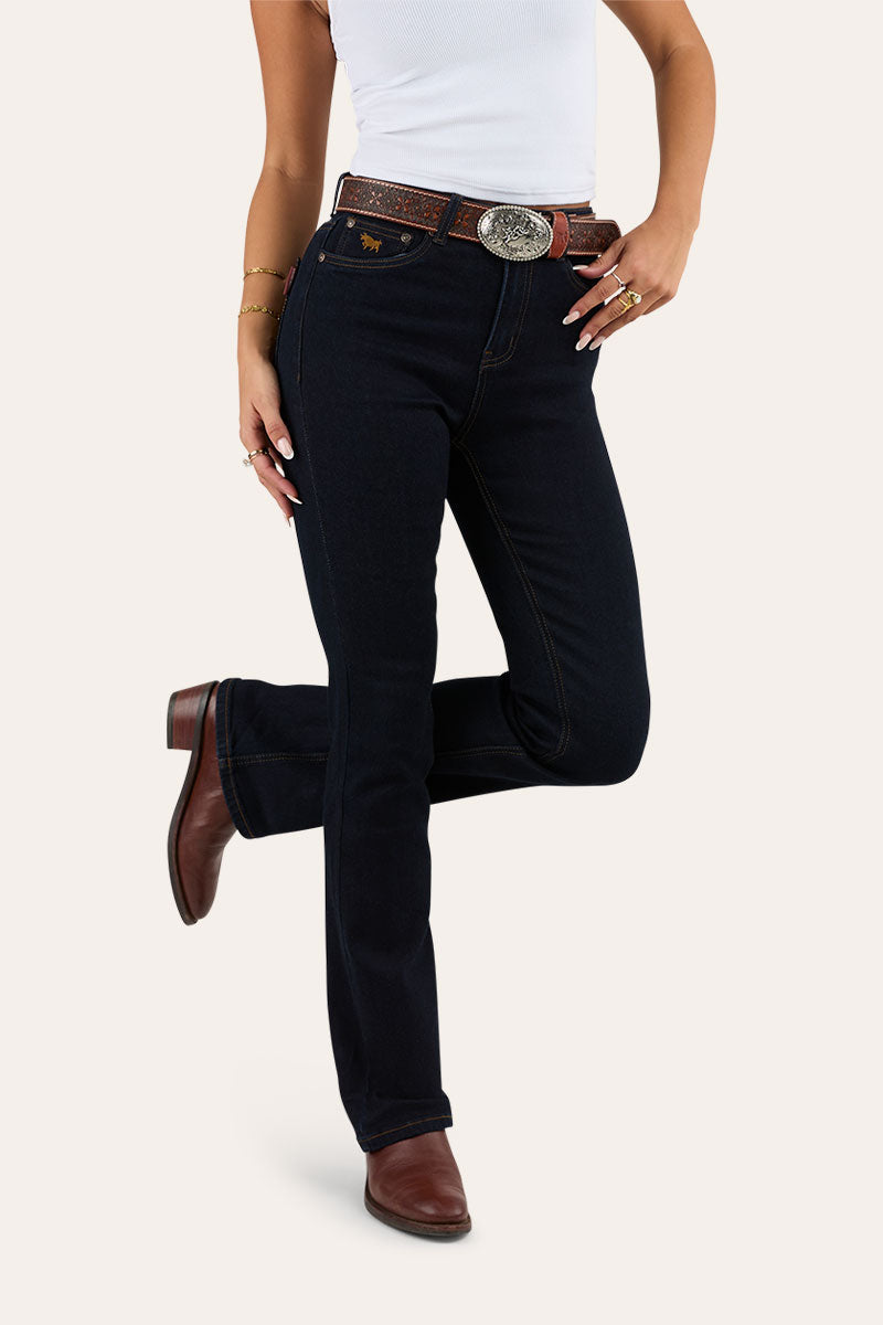 Penny Womens High Rise Bootleg Jean