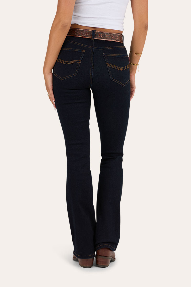 Penny Womens High Rise Bootleg Jean