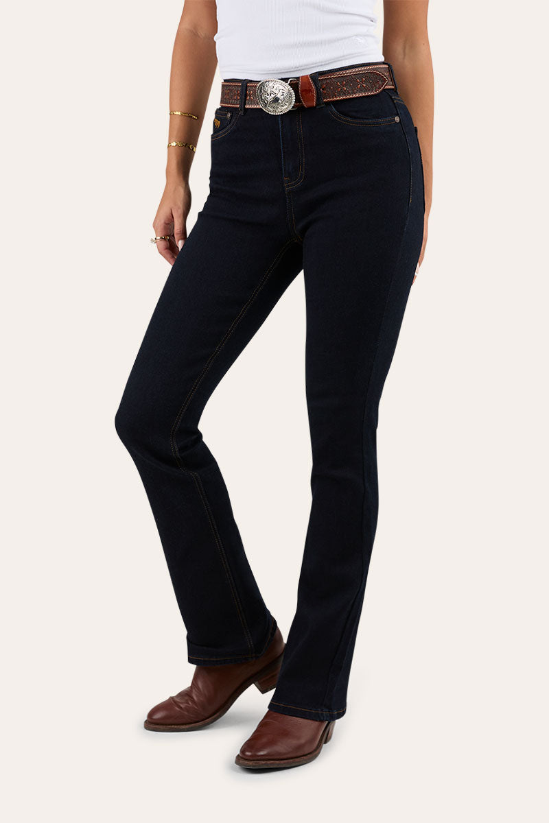 Penny Womens High Rise Bootleg Jean