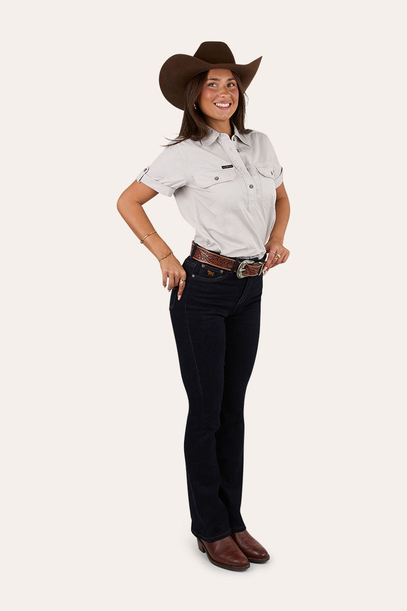 Penny Womens High Rise Bootleg Jean