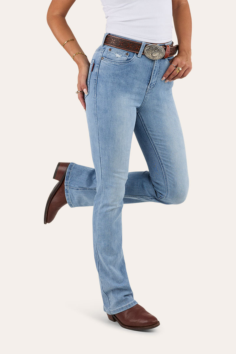 Penny Womens High Rise Bootleg Jean