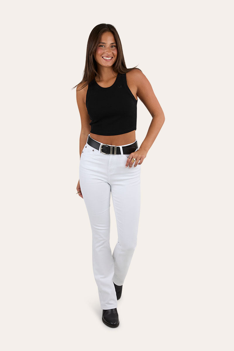 Penny Womens High Rise Bootleg Jean