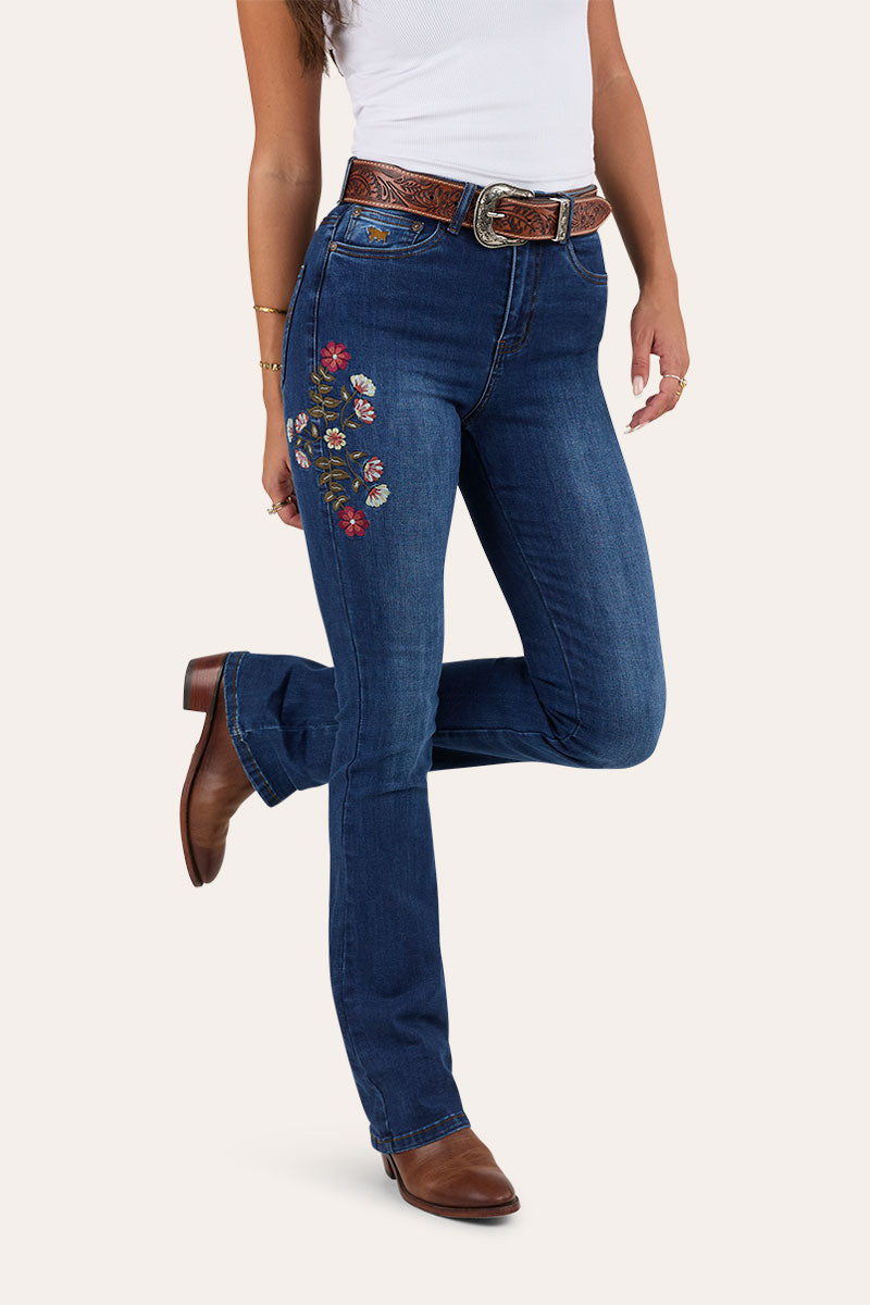 Penny Rodeo Womens High Rise Bootleg Jean