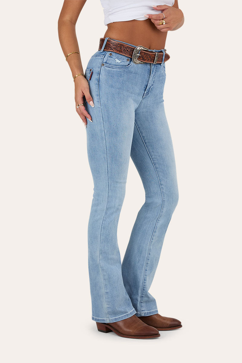 Penny Rodeo Womens High Rise Bootleg Jean